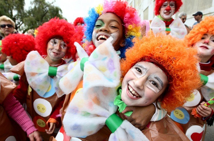 carnaval com crianças