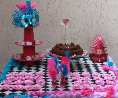 mesa carnaval infantil