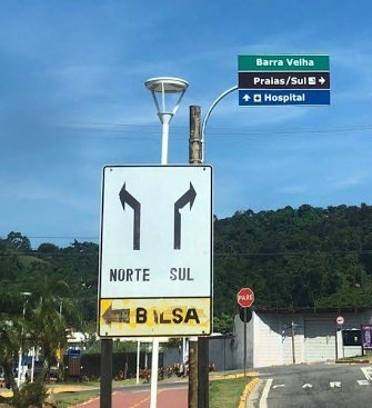 Placas Norte e sul de ilhabela