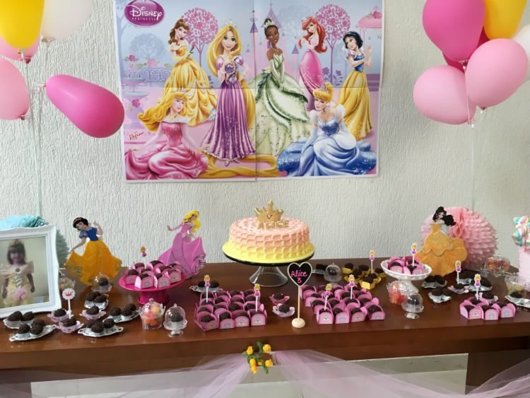 festa princesas disney