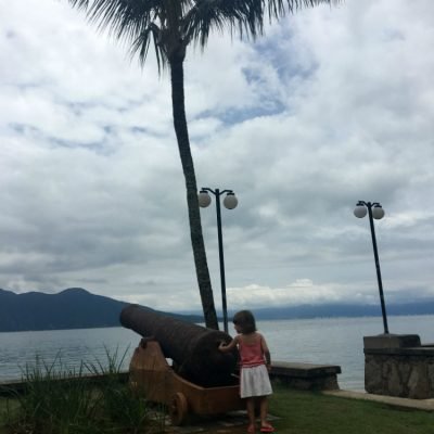 canhões centro histórico de Ilhabela