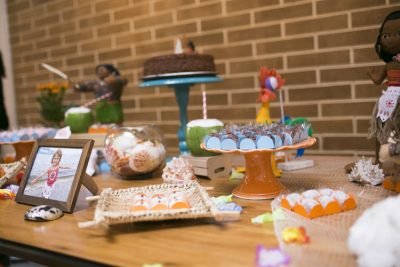 mesa festa Moana