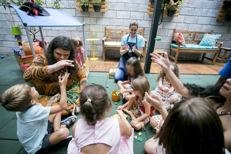 festa aniversário Casa Sapoti tema Moana