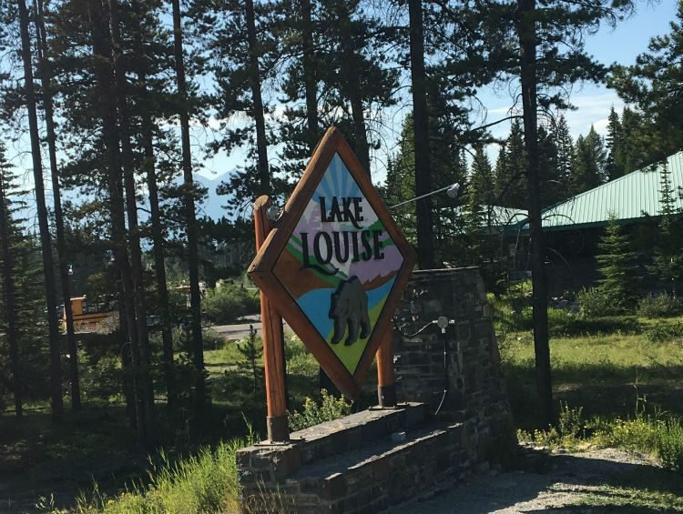 Placa de Lake Louise, Canadá