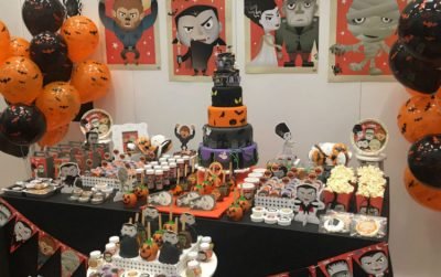 Lançamento da Festcolor e Universal: festa infantil tema monstrinhos