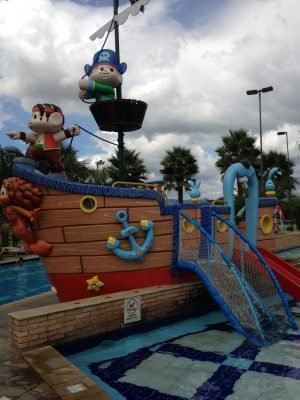 piscina temática Turma da Mônica Bourbon Atibaia
