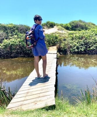 O acesso à Praia do Silveira