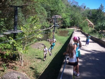 aventura tirolesa parque dos sonhos
