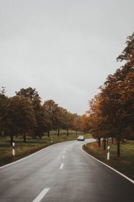 carro na estrada