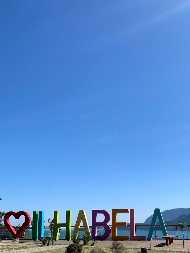 letreiro ilhabela