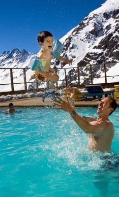 piscina na neve