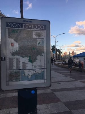 Mapa de Montevideu