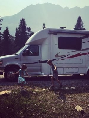 motorhome com crianças