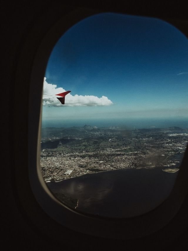 POSTER VIAGEM DE AVIÃO