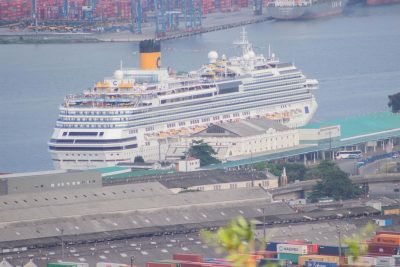 porto de santos navio cruzeiro