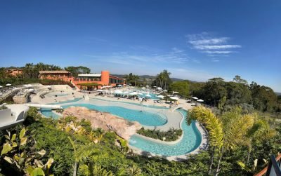 Antes e depois: confira o novo complexo aquático do Villa Rossa, em São Roque