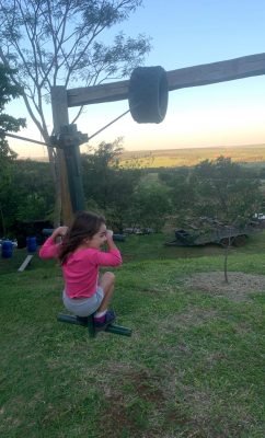 mini tirolesa brotas
