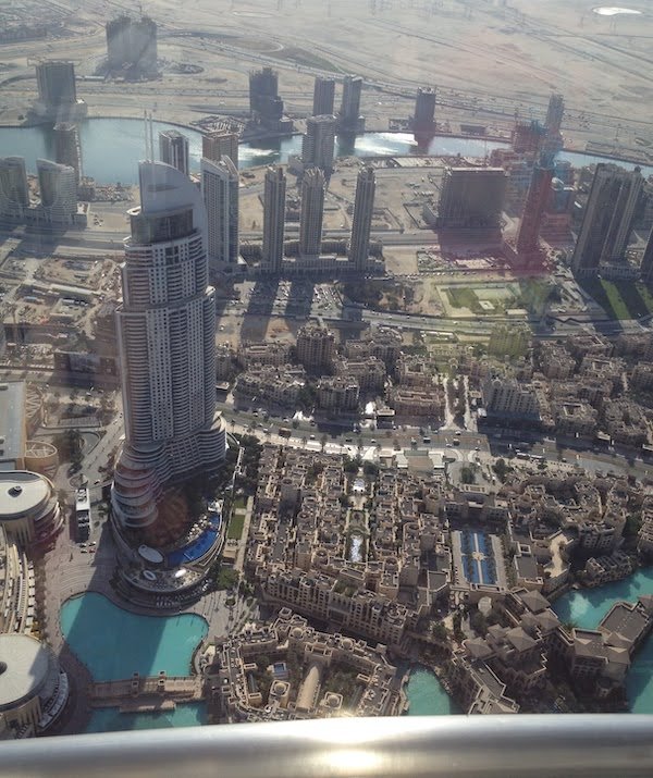 vista do burj khalifa