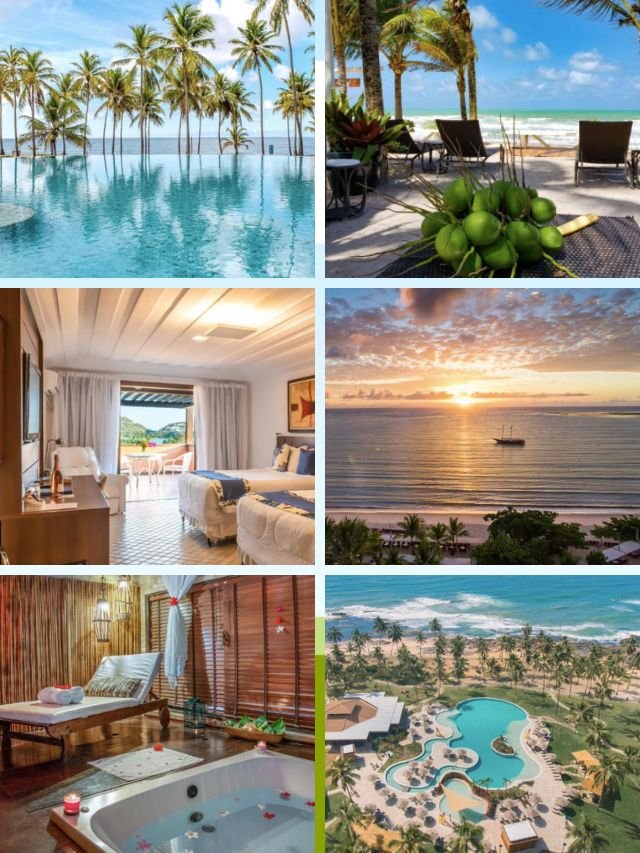 POSTER 6 RESORTS NO BRASIL