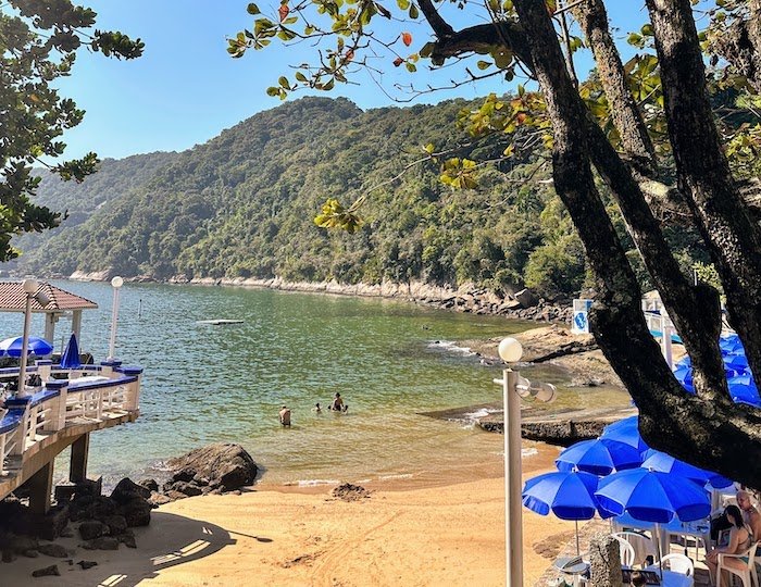 praia na ilha das palmas