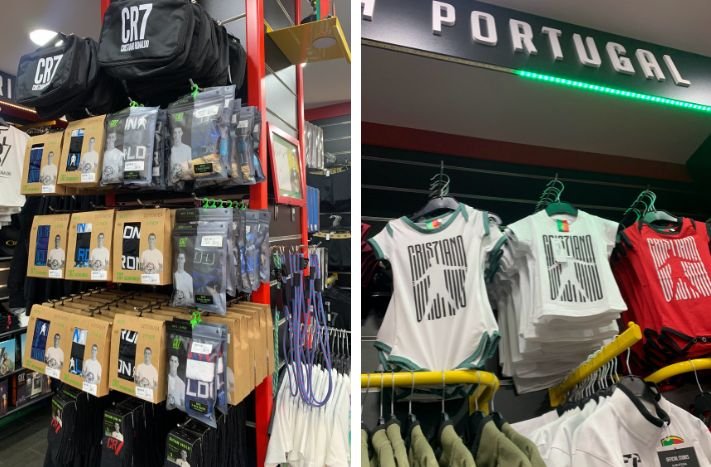 loja Cristiano Ronaldo em Lisboa