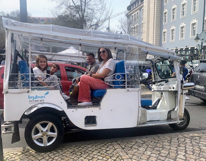 tuk tua em lisboa