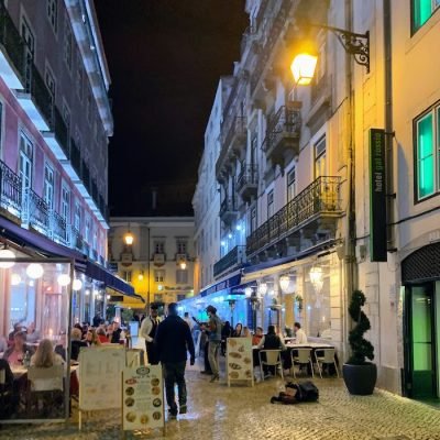 noite em lisboa rossio