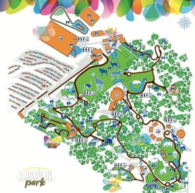 mapa animalia park