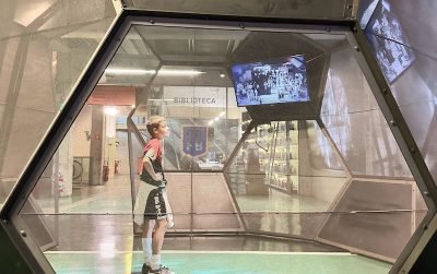 Visita ao Museu do Futebol no estádio do Pacaembu
