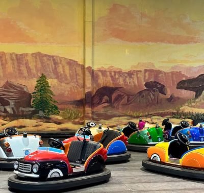 Carrinho bate bate no animalia park