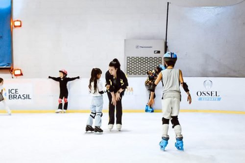 pista de patinação gelo Arena Ice Brasil