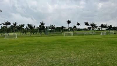 campo de futebol do Club Med Lake Paradise