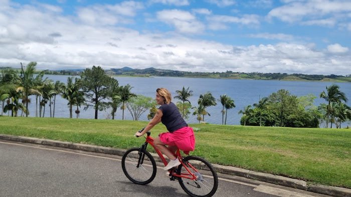 bicicleta no Club Med Lake Paradise_