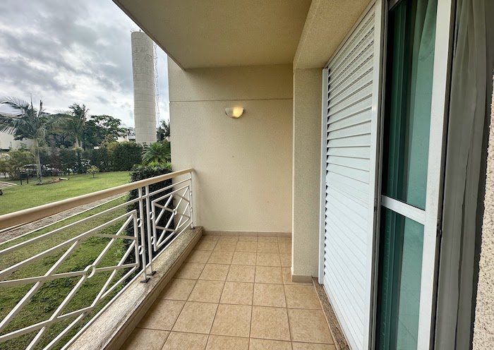 varanda do quarto do Club Med lake paradise