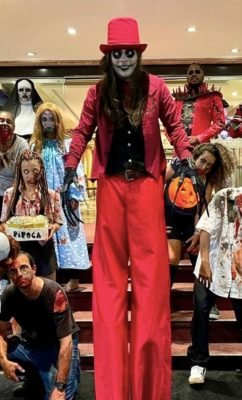Halloween no Parque Balneário Hotel Santos