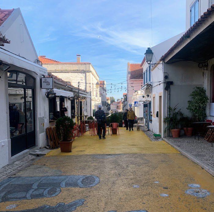 Rua Amarela em Cascais