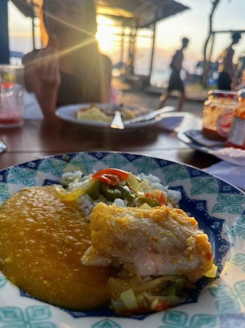 Moqueca de peixe do restaurante Canto do Pauba