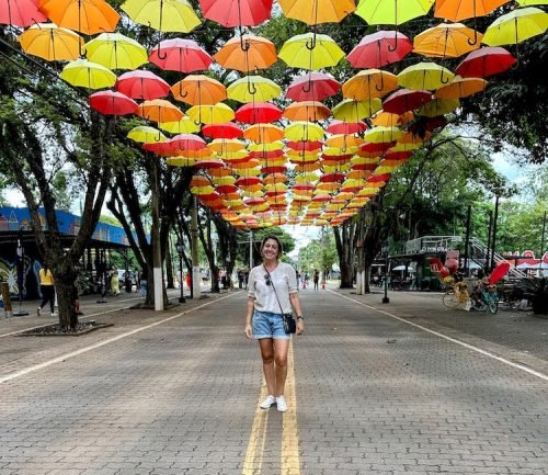Holambra rua dos guarda chuvas