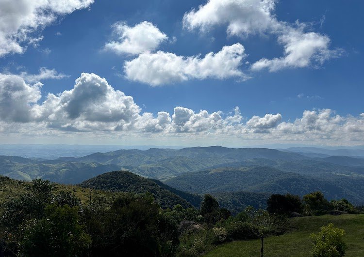 Cunha vista da Pedra da Macela