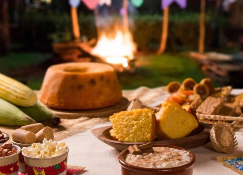 festa junina comes e bebes