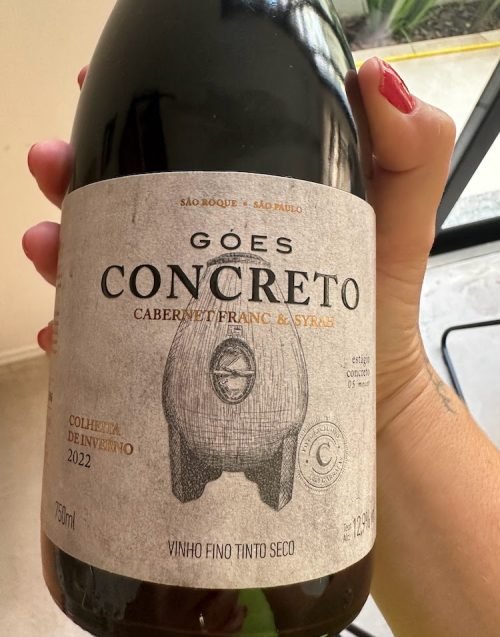 Goes concreto vinho