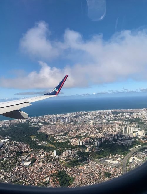 aviao vista de arraial d ajuda