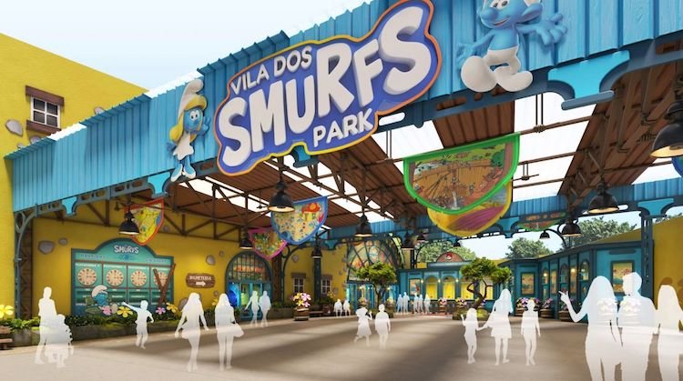 São Paulo vai ganhar parque Vila dos Smurfs em 2025