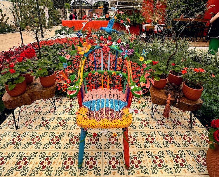Mostra de paisagismo da Expoflora