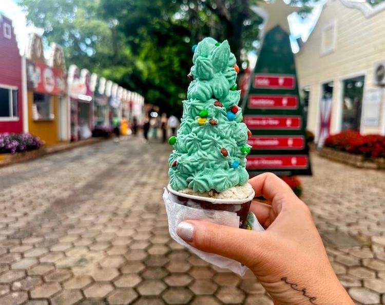 Natal de Holambra_gelato de arvore de natal