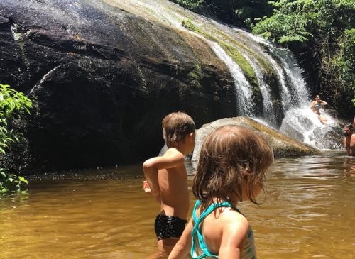 Cachoeira 3 tombos Ilhabela