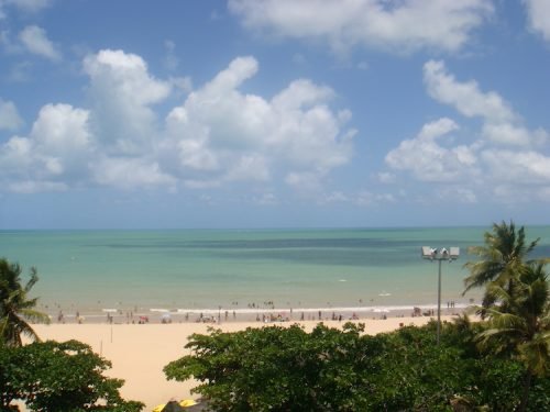 vista do quarto de hotel em Joao pessoa