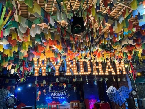 festa junina Wyndham Olimpia
