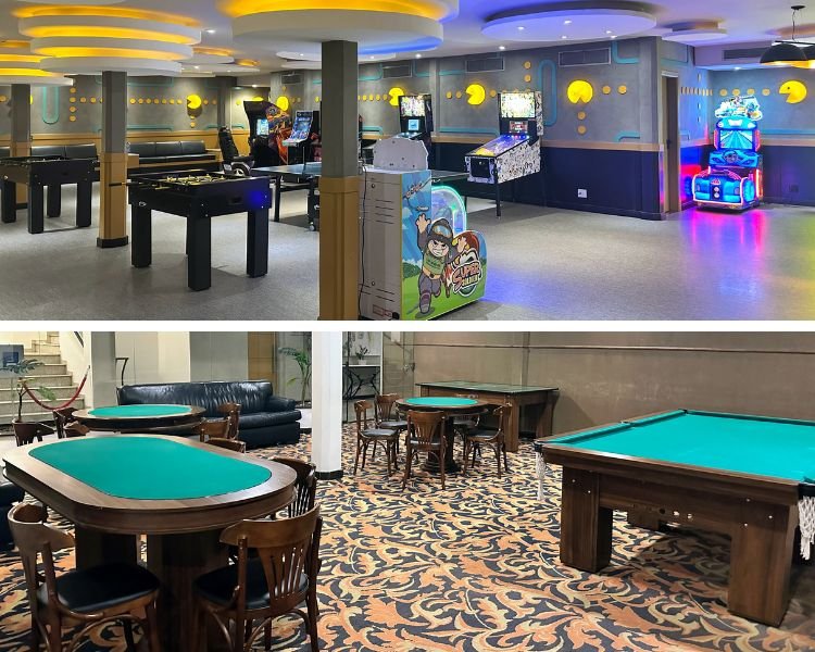 Salas de Jogos no Blue Tree Thermas de Lins