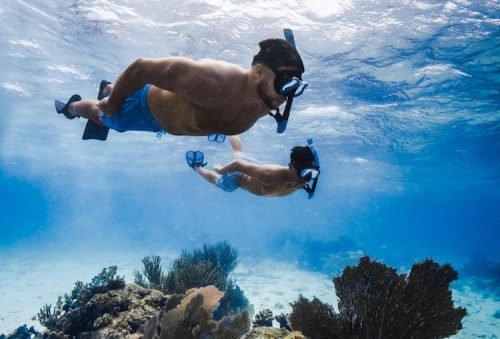 snorkel em Belize